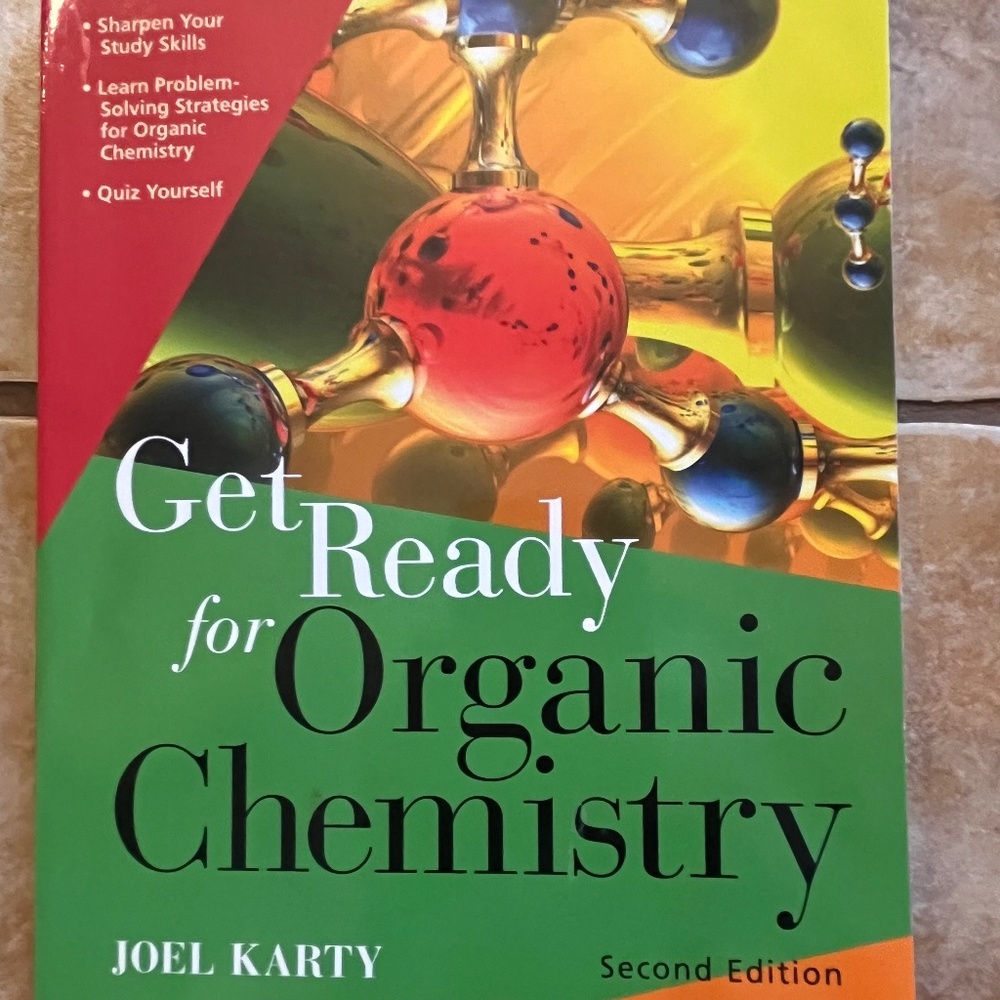 Get ready for organic chemistry